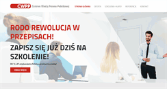 Desktop Screenshot of cwpp.pl